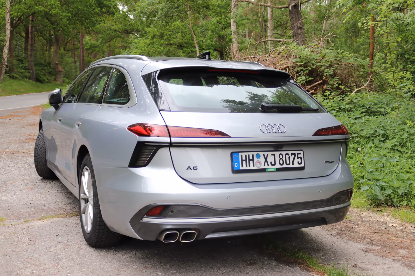 Audi A6 Avant TDI quattro 150 kW S tronic 2026 Gesamtansicht Heck